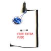 DCPOWER Coiled/Curled Power Cord Compatible Replacement for Radenso PRO, PRO SE, PRO M Radar Detector