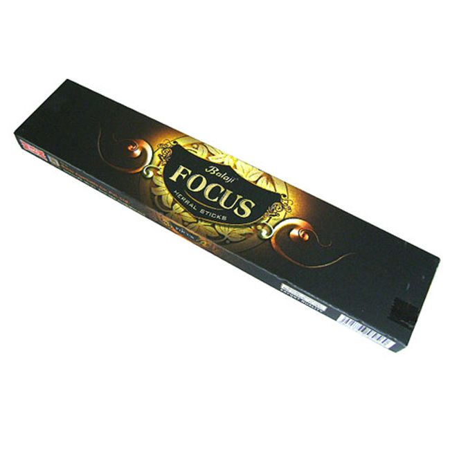 Incense Focus Incense Stick /BALAJI FOCUS/Incense/Indian Incense/Asian miscellaneous goods (Post-mail delivery option available/1 postage fee will be charged for every 3 boxes)