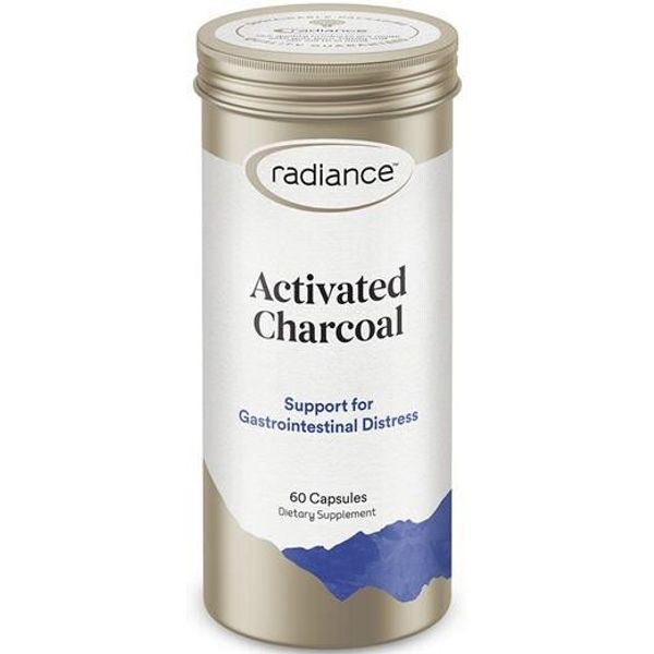 Radiance Activated Charcoal Capsules 60  - made in NZ