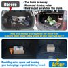 Nylon Car Hatchback Rear Luggage Cargo Trunk Storage Organizer Net Plus Mounting