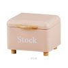 Kitchen Storage, Over the Counter, Bread Case, Stockbox, Bread Case, Stylish, Cute, Simple, Small, Compact, Kitchen Organizer, Pink