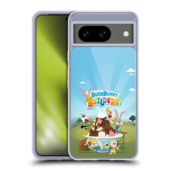 Head Case Designs Officially Licensed Bugs Bunny Builders Group Graphics Soft Gel Case Compatible With Google Pixel 8