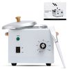 Nova Wax Pot Warmer Professional for hair removal, 1lb Hard Wax Capacity (120volt US plug) - Esthetician Supplies for Salon.