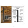 Jack Post 15 In. House Leveling Lift Floor Beam Column Support Adjusts Easily