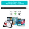 soleilx Universal Stylus Pen for Tablet Touch Screen Compatible with Apple Pencil, iPhone, iPad, Smartphones and Android Tablets
