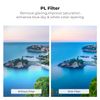 K&F Concept Polarizer Filter Compatible with DJI Flip, CPL Polarizing Filter Optical Glass with 28-layer Coating