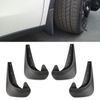 4PCS Car Auto Mud Flaps Mudguards Fender Splash Guards Black For Dodge Charger