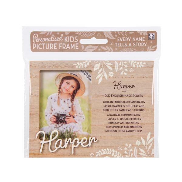 Personalised picture frames (Harper)