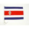 One Dozen Costa Rica Single-Sided Car Flag