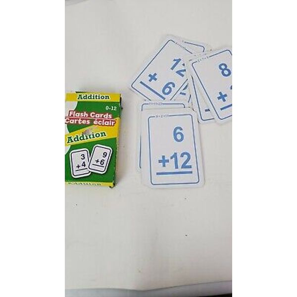 Teaching Tree Math Flash Cards Set Addition 52 Each Homeschool Kids