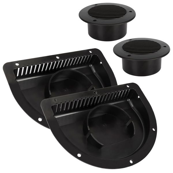 RV Vent Covers for Trailer - Side Air Vents for Trucks ATVs Trailers