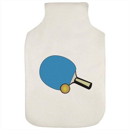 'Ping Pong Paddle with Ball' Hot Water Bottle Cover (HW00035083)