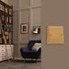 VARILIGHT Georgian Brass Classic Single Blank Plate XGSB