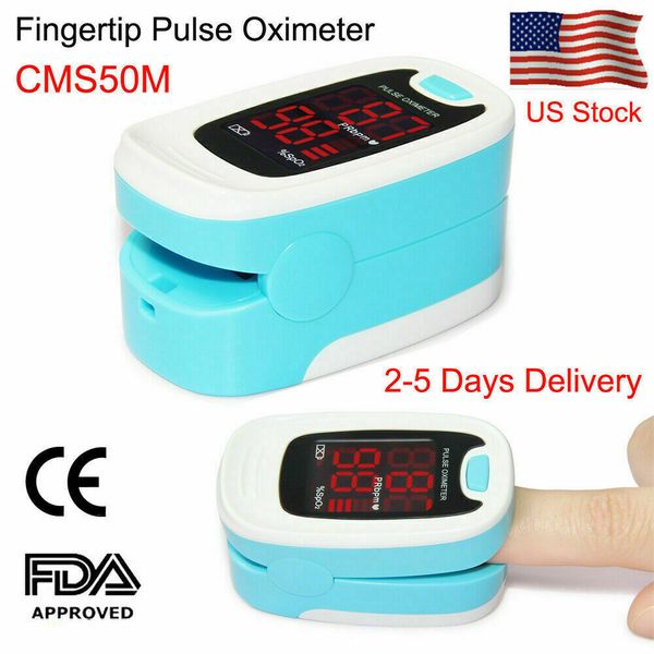 FDA Finger Tip Pulse Oximeter Blood Oxygen Saturation SPO2 Heart Rate Monitor US