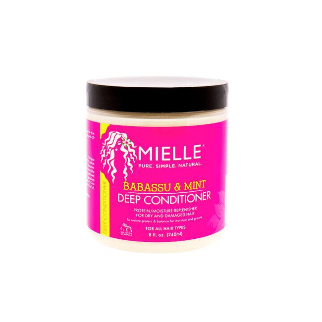 Mielle Babassu & Mint Deep Conditioner 8oz "Free Shipping"