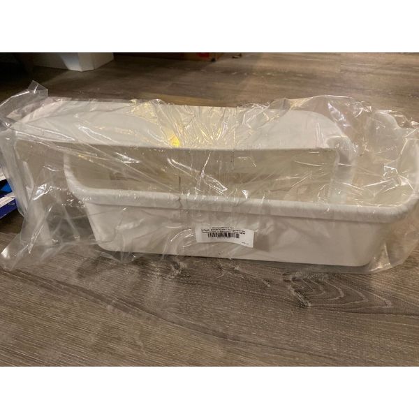 2-Pack Replacement Refrigerator Door Bin Replaces ER240323001 white