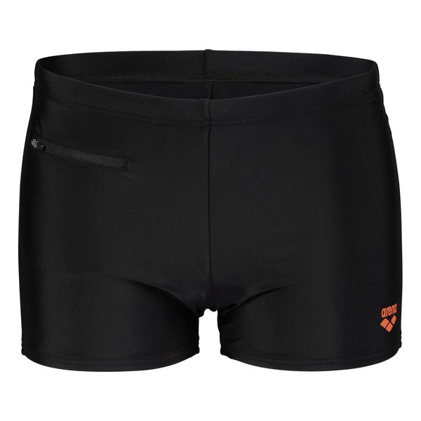 ARENA Herren Zip Kastenbadehose schwarz 9