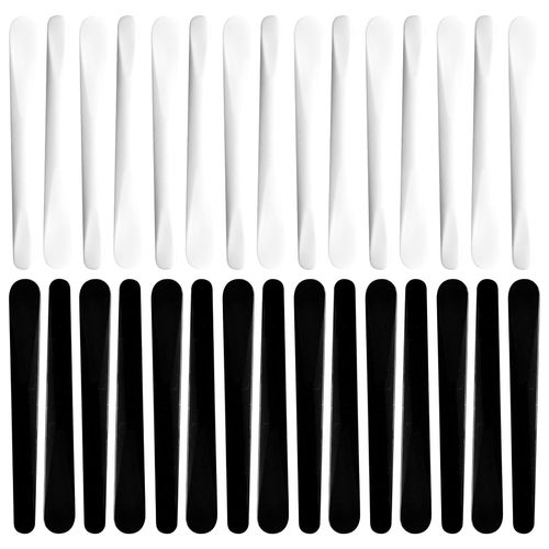 HAMILO Cosmetics Disposable Cream Plastic Spoon Hygienic Set of 40