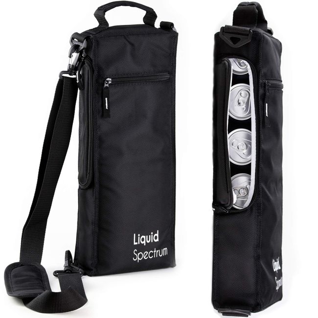 AROUY Golf Cooler Bag - Small Soft Cooler Holds A 6 Pack of Cans or Two Bottles of Wine