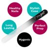 Mylee Crystal Nail File with Case – Hygienic and Long Lasting Professional Manicure with 5 Year Guarantee, for Salon and Home Use