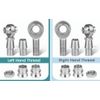 3/4" Rod End Heim Joint Kit Right & Left Hand Thread 750" Chromoly Panhard Rod