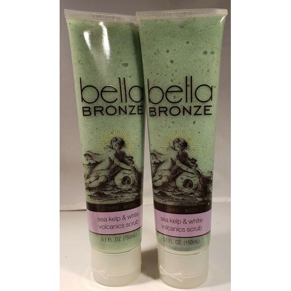 Bella Bronze Sea Kelp & White Volcanics Scrub X 2 Sealed