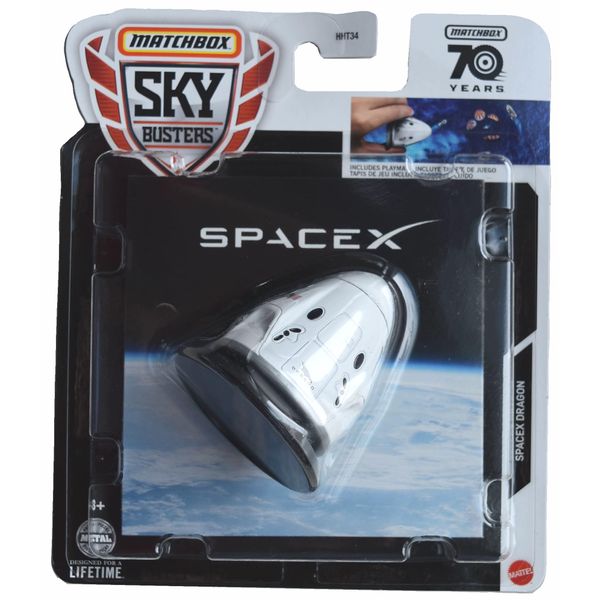 Matchbox Sky Busters Spacex, Includes playmat