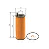 Bosch P7072 - Oil Filter Car