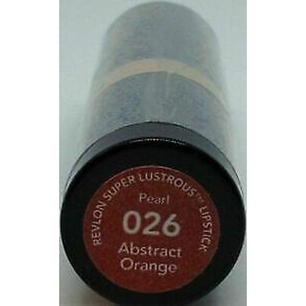 Revlon Super Lustrous Pearl Lipstick # 026 Abstract Orange (Single)