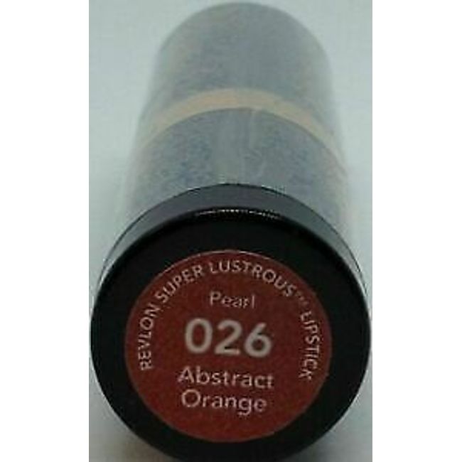 Revlon Super Lustrous Pearl Lipstick # 026 Abstract Orange (Single)