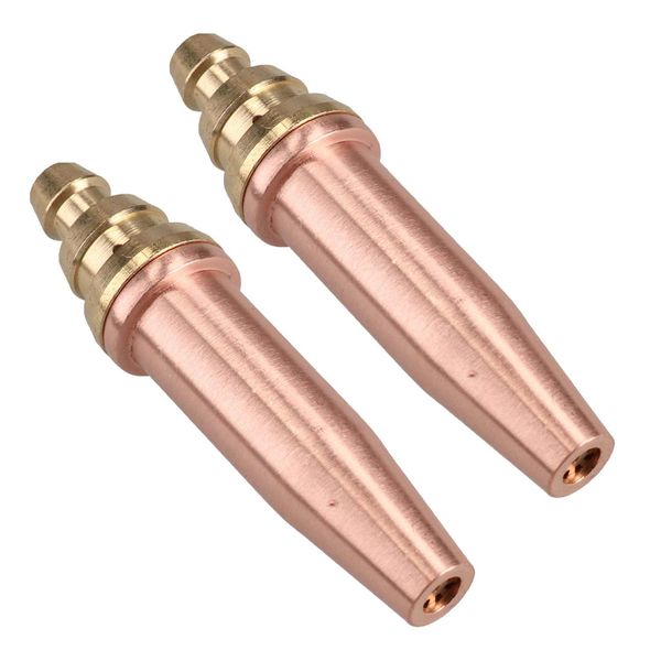 PNM Oxy Propane Gas Cutting Nozzle Tip Standard Length 3/64" 5-12mm 2pk