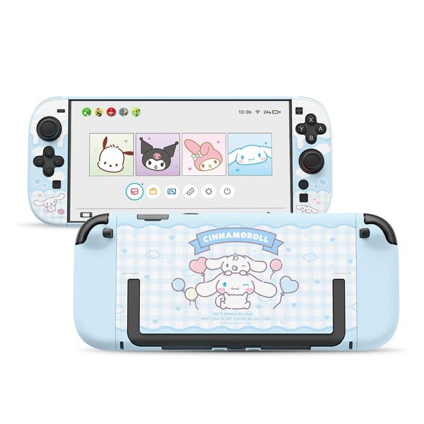 Kuitmor Protective Case Compatible with Nintendo Switch 2, Hard PC Slim Dockable Shell Cover Designed for Switch 2025, Game Console and Joy Con Controllers - DEG