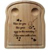 Personalised Dippy Eggs & Soldiers Breakfast Board ~ made to your design