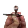 UKUSI 2PCS Inner Triangle Spanner Key, Stainless Steel Multi-Functional Utilities Key Elevator Emergency Lift Door Release Triangle Lock Keys