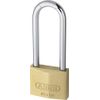 ABUS 12018 80mm Long Shackle Brass Padlock with 6502 Alike Keyed