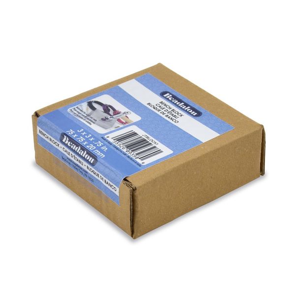 Beadalon Bench Block Silver, Stainless