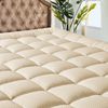 MATBEBY Bedding Quilted Fitted King Mattress Pad Cooling Breathable Fluffy So...