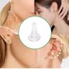 Silicone Earring Backs, 20-Pack, Long Rubber Stoppers and Protector Caps (40 Pieces)