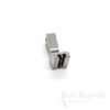 Flat Front Hinged Invisible Zipper Foot for Industrial Sewing Machines