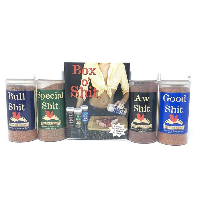  Big Cock Ranch All-Purpose Premium Seasoning Special Shit,  Bull Shit, and Good Shit : Grocery & Gourmet Food