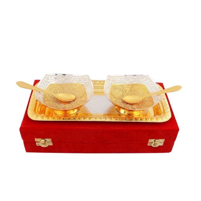 SILVER-_-GOLD-PLATED-BRASS-BOWL-SET-5-PCS.-_-BOWL-4.75-_-TRAY-11-X-5_-1.png