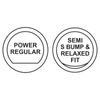 Turbo Quad Power SB Finger Grip (11/16, Black)
