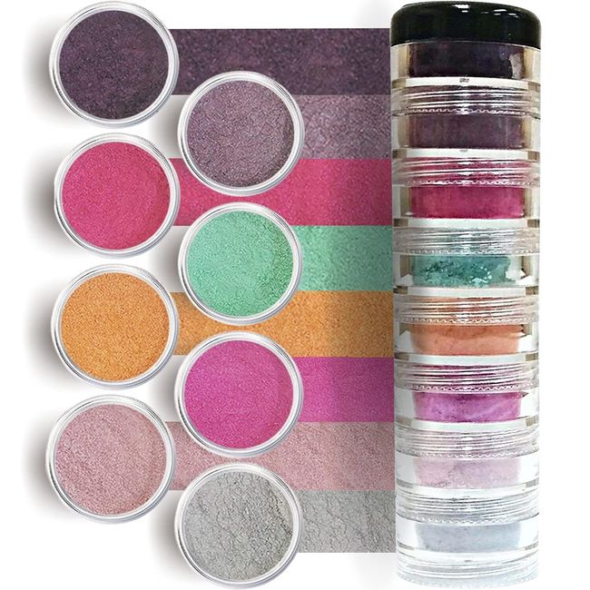 Professional Makeup Kits By Giselle Lollipop Candy 8 Stack Eyeshadow