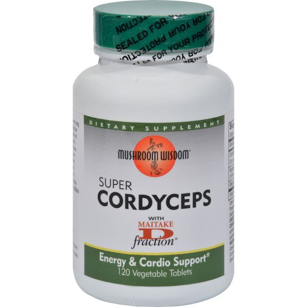 Mushroom Wisdom Super Cordyceps 120 vtabs