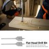 Flat Head Drill Bit 2pcsFlat Wood Drill Bits 38mm Paddle Flat Bits for Woodworking Hole Saw Spade Drill Bits
