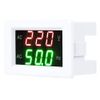 Voltage Frequency Meter, Generator Dual Display LED Digital AC Voltmeter Frequency Meter Testing Tool (White)