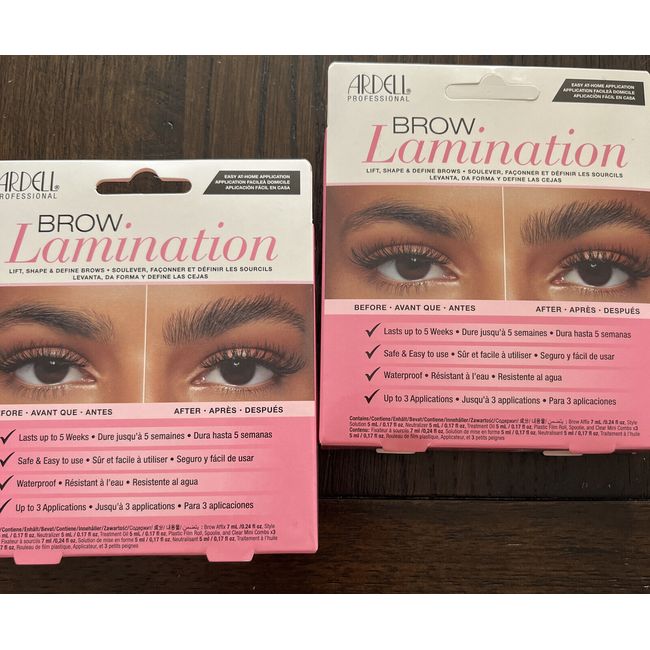 ARDELL BROW LAMINATION  2pack