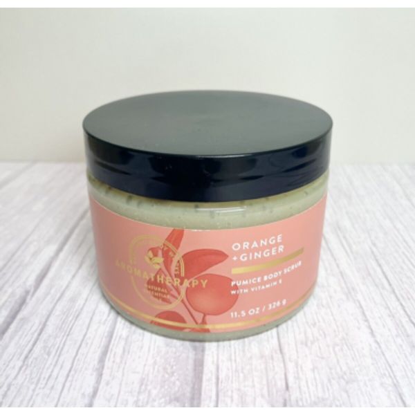 Bath and Body Works Aromatherapy Orange & Ginger Pumice Body Scrub 11.5 oz
