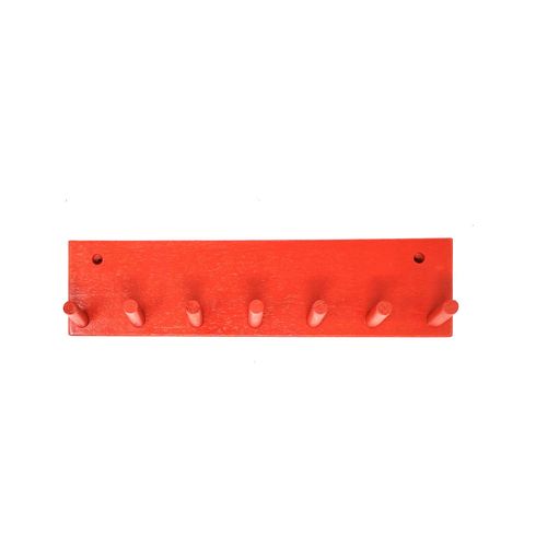 MWC Baseball Bat Rack Display Holder 6 Full Size Bats Red