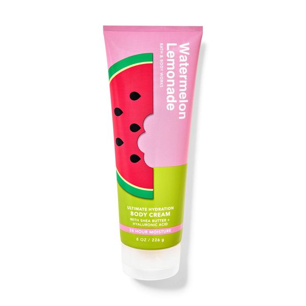 Bath and Body Watermelon Lemonade Body Cream | 8 Oz | Ultimate Hydration